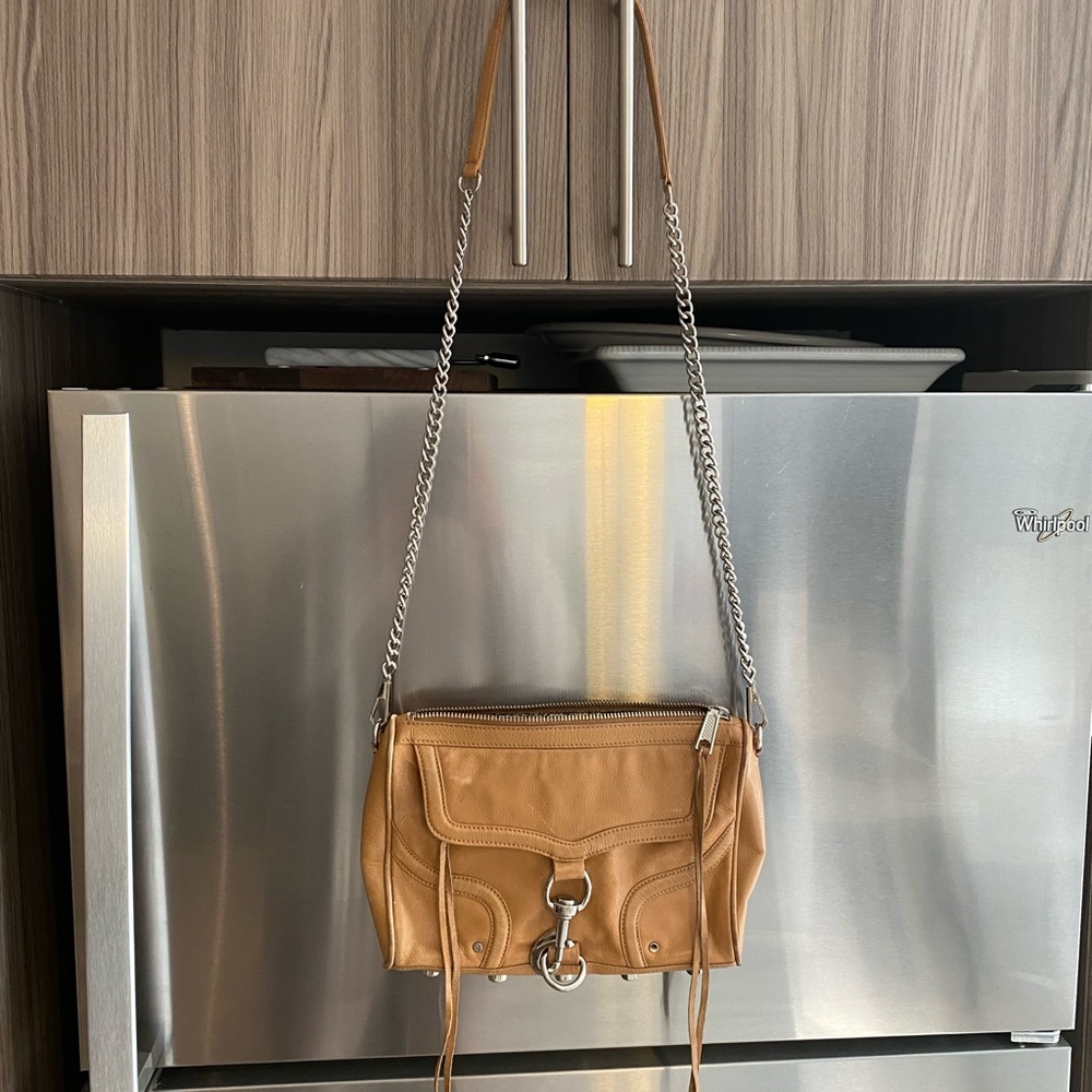 REBECCA MINKOFF TAN FULL SIZE MAC